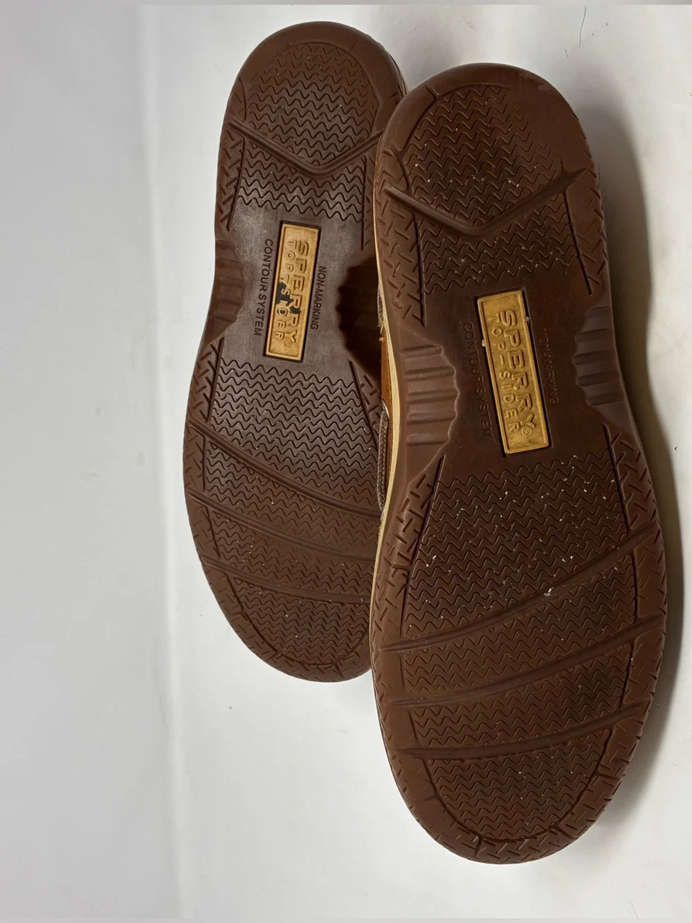 Sperry Men's Brown Leather Classic 2-Eye Boat Shoes